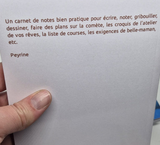 Carnet Mouette pas Nette