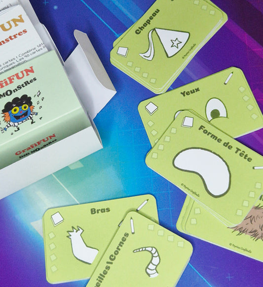 GrafiFUN Jeu Défi MOoOnstRRRes !