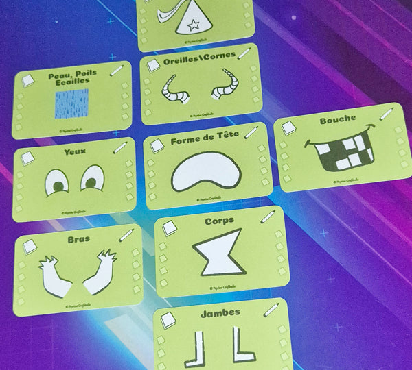 GrafiFUN Jeu Défi MOoOnstRRRes !